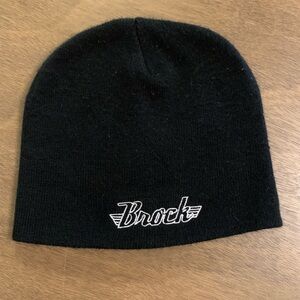Brock Black Skull Cap Beanie Unisex